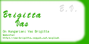 brigitta vas business card